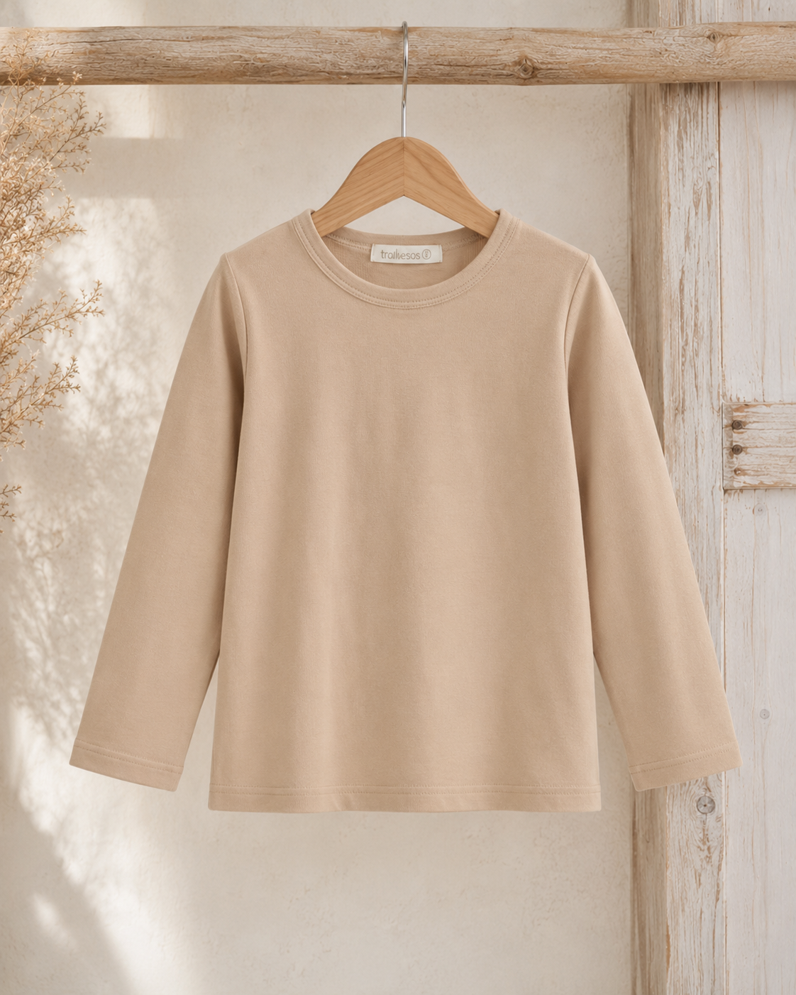 Remera Básica de Cotton Mango – Niño/ Niña