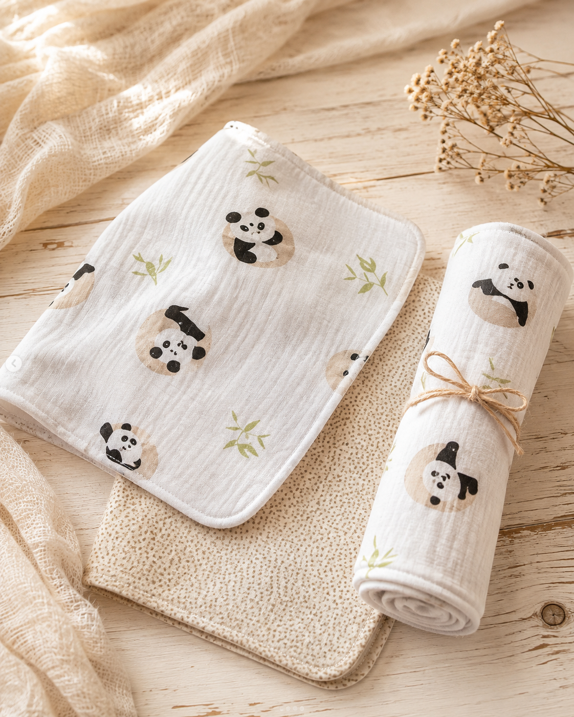 Set de 3 babitas de hombro