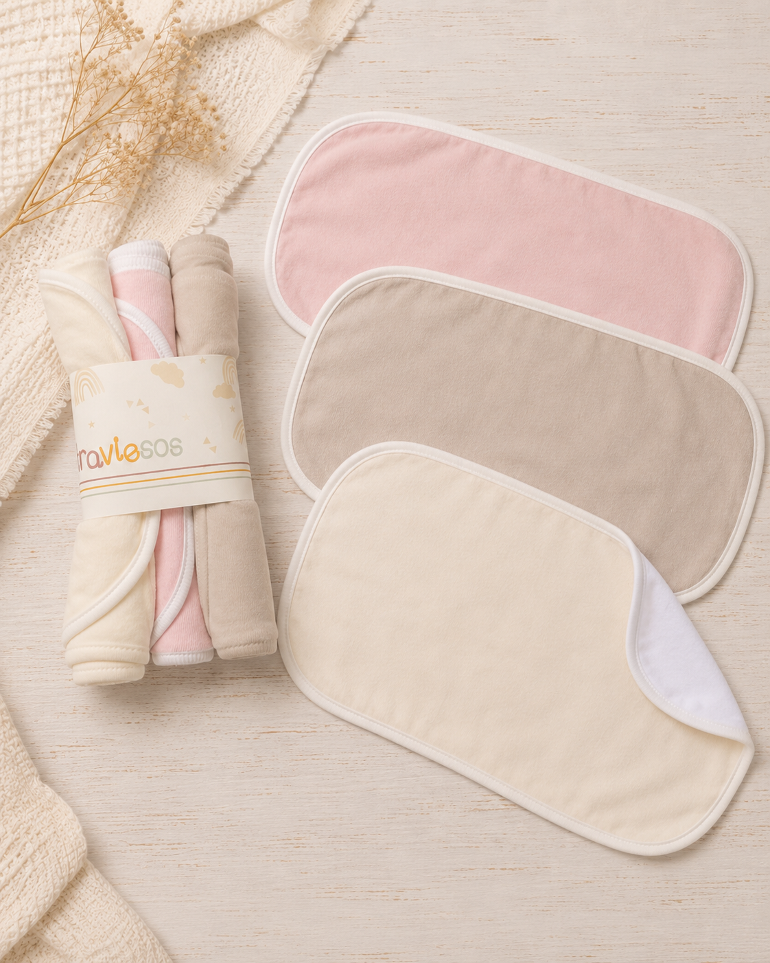 Set de 3 Babitas Reversibles